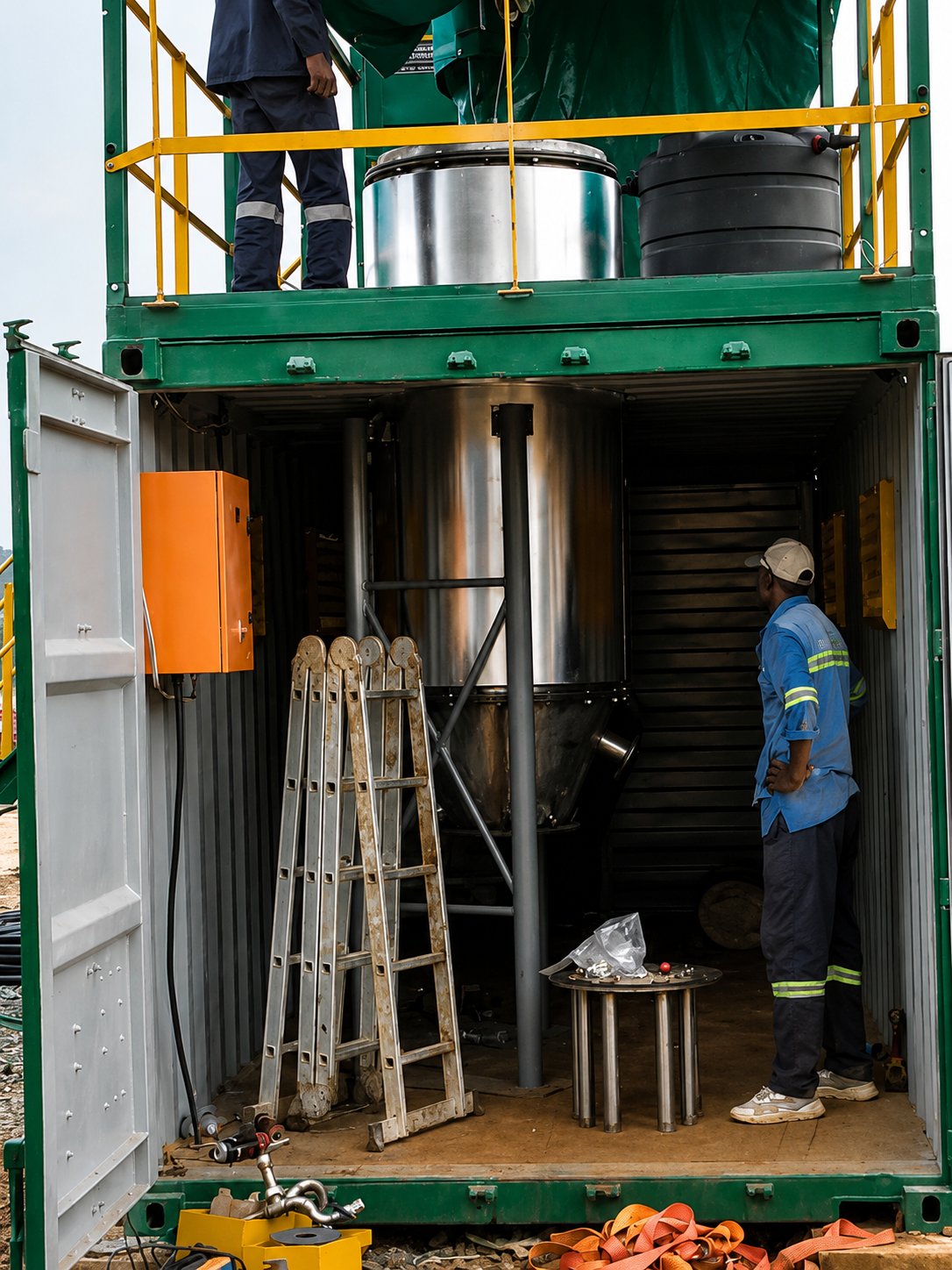 Stainless Steel Elution Boiler